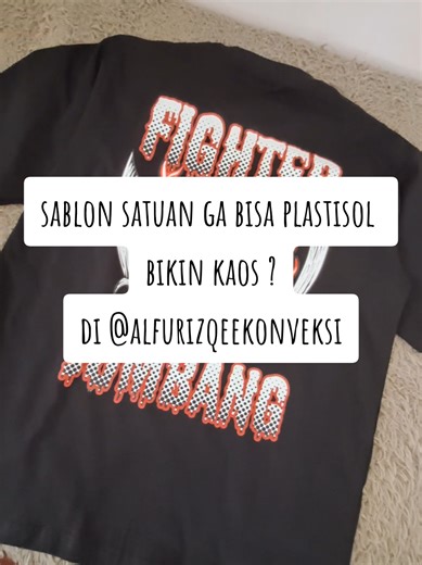 Bikin kaos kuy di Alfurizqee Konveksi, Bisa satuan, puluhan bahkan ratusan. Kita tunggu yaa WA 089680654302. __________ Alfurizqee Konveksi menerima pembuatan : * Kaos satuan * Kaos polos * Kaos tunik * Kaos reglan * Kaos kerah * Hoodie * Jersey * Banner * Korsa/PDL * Dan lain lain Info order hubungi : admin : 089680654302 Alamat : Sanggrahan Rt 03 Rw 15 Tlogoadi Mlati Sleman Yogyakarta. ( Maps Alfurizqee Konveksi ) __________ Follow us on Instagram : Alfurizqee Konveksi Tiktok : Alfurizqee Konv