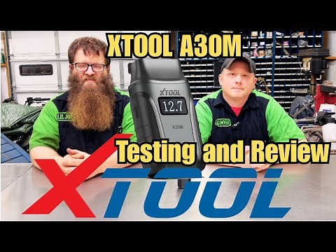 Xtool Anyscan A30M Testing and Review