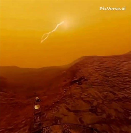 If Venera 13 would be a rover in planet Venus. AI generation.