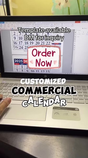 Customized Commercial Calendar Making for 2025