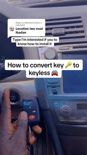 How to Convert Your Car to Keyless Entry