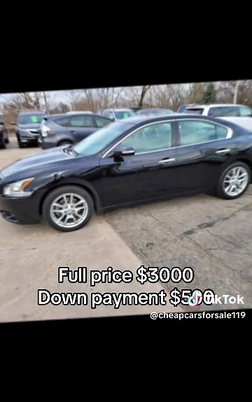 2010 Nissan Maxima SV Clean title 99,098 miles Price $5000 Full Payment $500 Down payment Financing available No mechanical issues DM IF INTERESTED