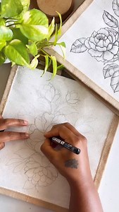 1.5K views · 421 reactions |  BOTANICAL LINE ART WORKSHOP: CHENNAI ...