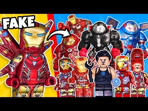 Unboxing EVERY FAKE LEGO Iron Man…