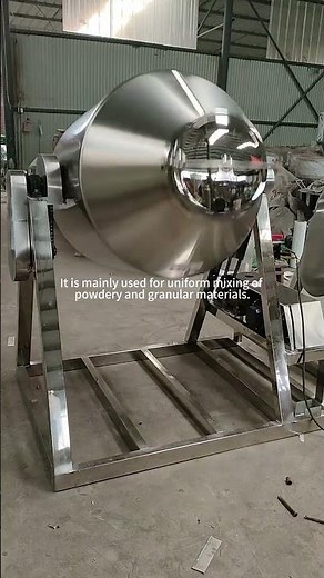 50kg rotary drum mixer powder chemical drum mixer double Cone tumbler mixer for powder