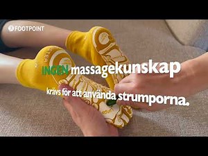 Reflexologi- och zonterapi strumpor