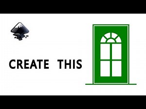 How to create a door vector in Inkscape Tutorial