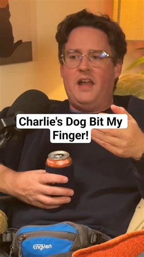Charlie's Dog Bit my Finger #dogs #funny