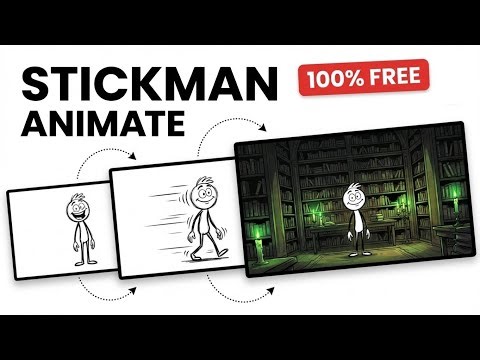 How to Create Stickman Videos (FREE & UNLIMITED) in 2026