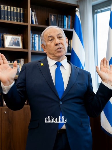 Freeze 🕺... Ai-generated 🎬 #trendreels #israel #dancetrend #viral #netanyahu