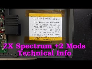 Deep Dive into ZX Spectrum +2 Modifications
