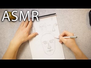 Learning how to Draw a Face (ASMR Tutorial)