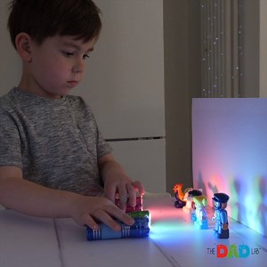504K views · 4.9K reactions | Do you know how mixing paint and mixing light are different? Alex is experimenting with torches to see what colours he can get by mixing light. Have a look at LEGO DUPLO characters' shadows, they are completely different colours to torches! Shadow is exactly the place where colours mix together can be easily observed. #Ad #TheDadLab #LEGO | TheDadLab | Facebook