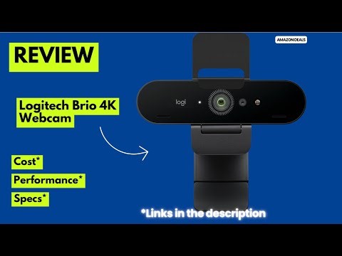 Logitech Brio 4K Webcam Review 2025 – Best Webcam for Zoom, Streaming & Work From Home