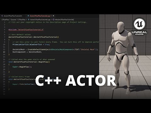 How to Make a C++ Actor in Unreal Engine 5