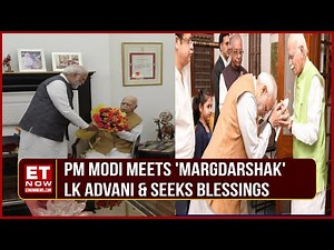 PM Modi Meets Veteran BJP Leader LK Advani At His Residence After Becoming NDA's Leader | Top News