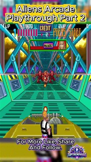 🎮 Retro Gaming 🎮 Aliens Arcade (1990) Playthrough Part 2 No Commentary