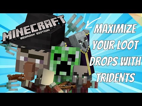 Minecraft Bedrock 1.20: Trident Killer Tutorial