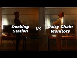 Docking Station VS Daisy Chain Monitors | ViewSonic Daisy Chain Monitors for Business