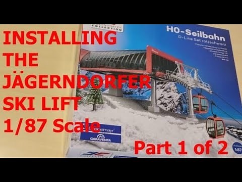 Installing Jägerndorfer's Ski Lift Part 1