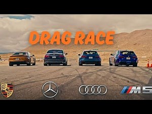 BMW M5 Touring vs Audi RS6 Avant vs Porsche Panamera vs AMG S63 | ULTIMATE 4-Door Drag Race