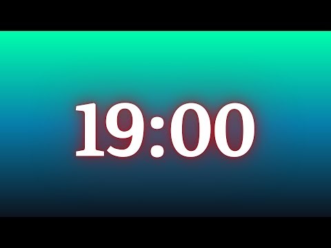 19 Minute Timer