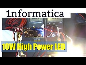 10W 900LM High Power Square LED from Banggood - Electronic Lighting Project
