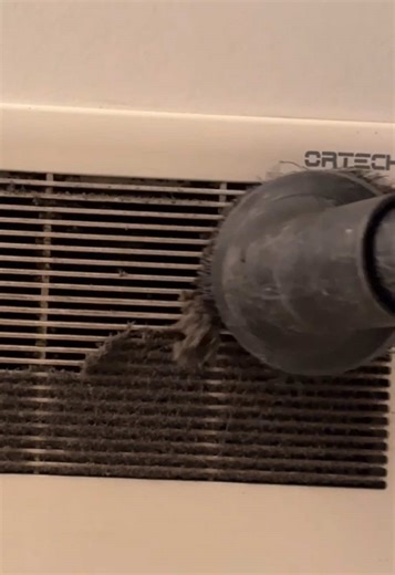 When your vacuum becomes your best cleaning tool—taking on the exhaust fan like a pro! . . . . #CleaningHacks #Cleaning #DeepClean #Satisfying #CleanHouse