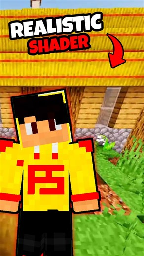 Minecraft Realistic Shader🌄 #minecraft #playstormbd #gaming #tricks #shaders #androidgames #shorts