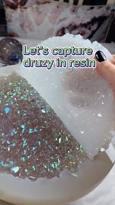 LETS TRY TO CAPTURE DRUZY EFFECT INSIDE RESIN . #siliconemolds #moldmaking #druzy #geodeart #creativeprocess #artideas #artexperiment #artprocess #tobecontinued #exploring #art4start | Art4start