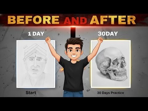 1 Day vs 30 Days: Did I Learn Drawing ?