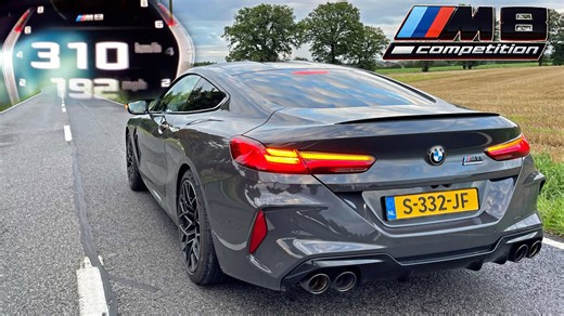 2024 BMW M8 Competition – 0-300 KM/H, Drifts, Sound & Top Speed POV! 🔥🏁