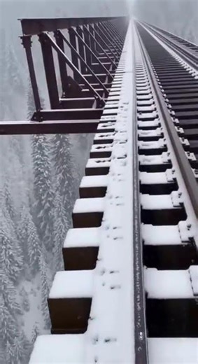 One Step Away From Falling… 😨🚆