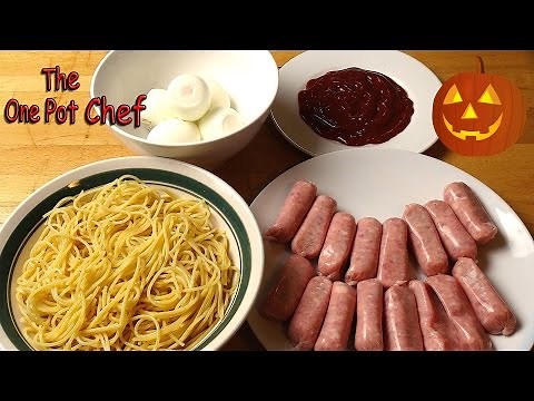 Gross Halloween Party Game! | One Pot Chef