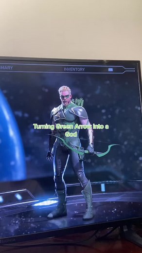 Transforming Green Arrow into a Powerful Deity in Injustice 3