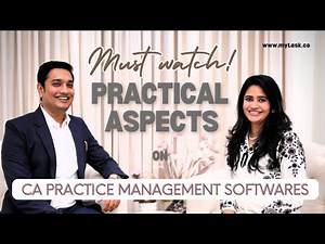 Practical Aspects on Practice Management Software For CA, CS & Tax Professionals - MyTask