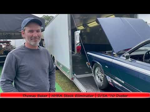 Thomas Baker | NHRA Stock Eliminator D/SA '70 Duster | Driver Interviews with Bobby Fazio