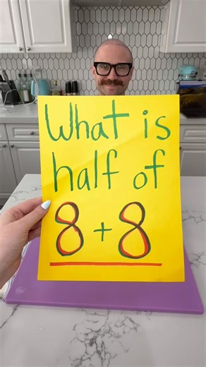 What is half of 8 8? | The Puzzle Couple