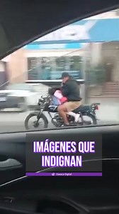 560K views · 4.4K reactions | Grave #imprudencia y #riesgo innecesario al que expuso este #motociclista a la menor. Un caso que vuelve a encender la discusión sobre la #responsabilidad vial y la falta de conciencia al volante. | Oaxaca Digital | Facebook
