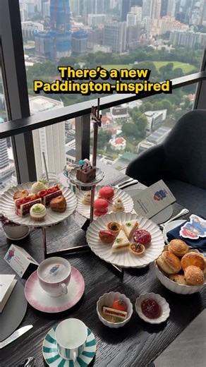 SHOUT on Instagram: "High tea with Paddington Bear! There’s a new Paddington-inspired high tea in Singapore with adorable treats shaped like the London red bus, Paddington’s suitcase, oranges and more for $78++ per person! Paddington High Tea Dates: Now till 31st December Address: SKAI, Swissötel The Stamford"