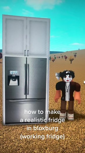 Realistic Fridge Tutorial in Bloxburg