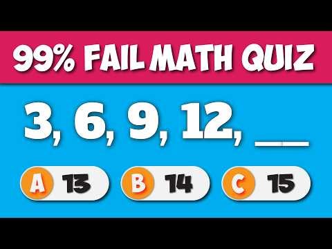 Math & Logic Quiz Questions (Easy to Impossible Levels) Brain Teaser Trivia Quiz
