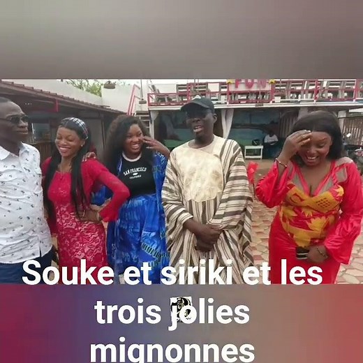 souke et siriki et les trois jolies mignonnes #comedy