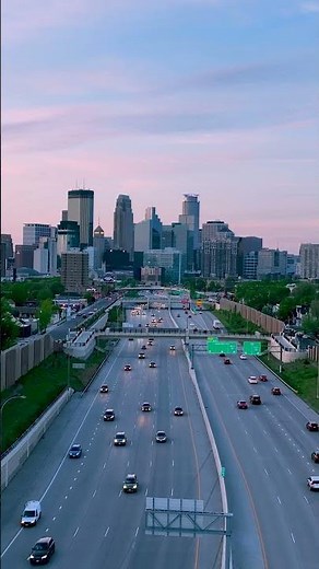 Minneapolis Minnesota downtown -USA🇺🇸 - 8K Video ULTRA HD HDR 60FPS by drone #travel #droneview