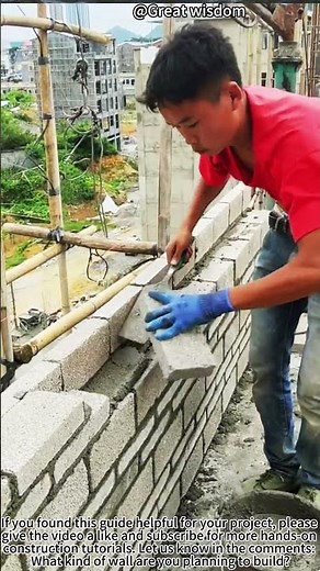 Bricklaying Skills! 🧱⚒️