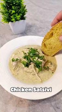 The Best Georgian Satsivi Recipe | Tasty Chicken in Walnut Sauce 🇬🇪🍗