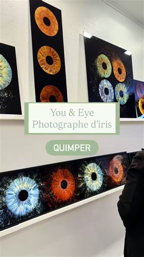 Une idée de cadeau original à Quimper : une photographie de ton iris ! C'est le cadeau que j'ai offert à Noël à ma maman ✨ 📍You & Eye, 12 rue Elie Fréron, 29000 Quimper 📞 02 90 94 74 98 #quimper #finistere #foruyou