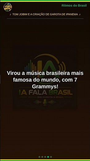 🎵 A verdade sobre Garota de Ipanema que ninguém conta!