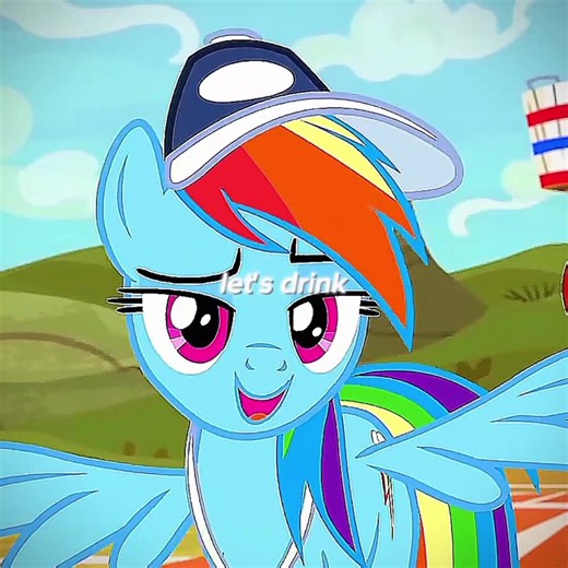 Cute and Aura-filled Moments of Rainbow Dash