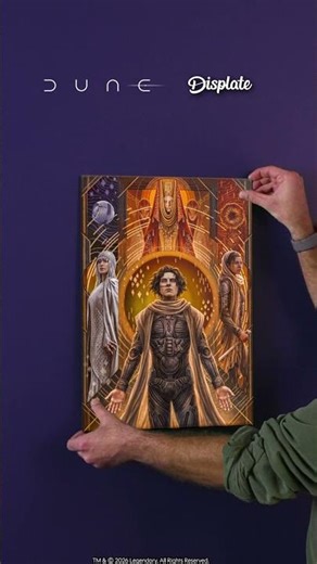 Displate - Metal Posters | Limited Edition | Dune: The Prophecy Unveiled